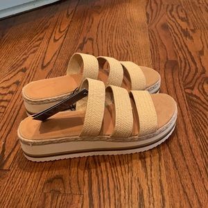 Cute wedge sandals